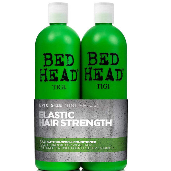 TIGI BED HEAD ELASTICATE SHAMPOO + CONDITIONER PACK OF 2, 750ML