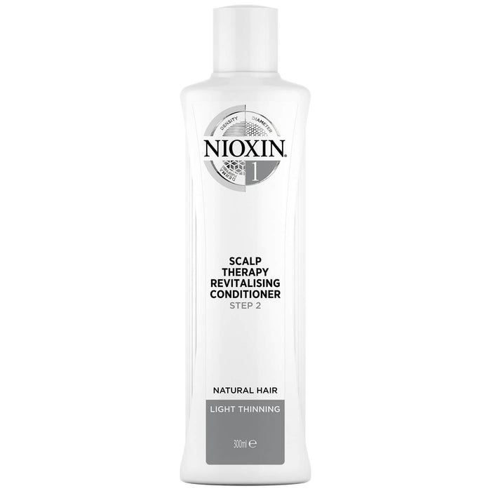 NIOXIN 3-Part System 1 Scalp Therapy Revitalising Conditioner for Natural Hair with Light Thinning 300ml