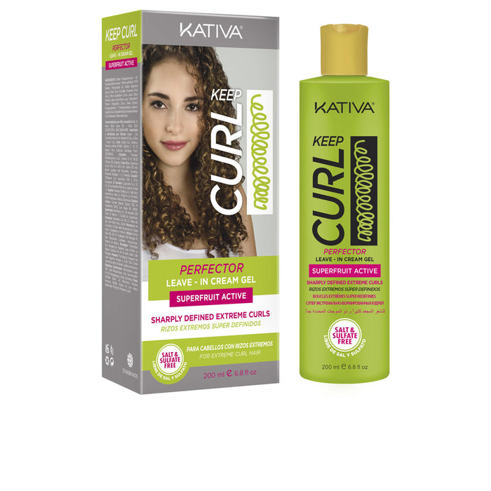 Kativa KEEP CURL perfector leave-in cream 200ml