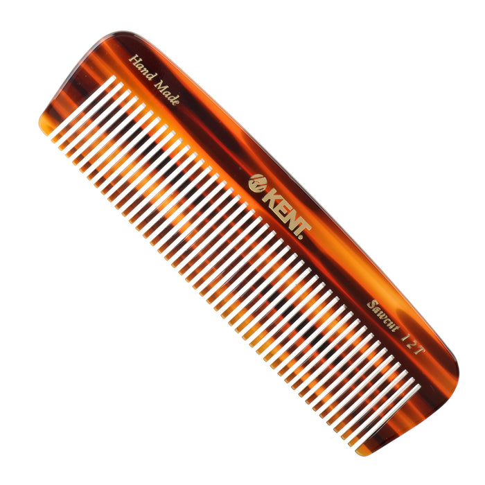 Kent HANDMADE 146MM POCKET COMB THICK HAIR A 12T