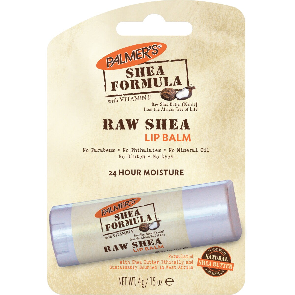 Palmer's Raw Shea Lip Balm 4g