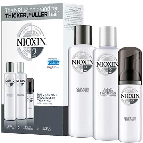 Nioxin System 2 Three Part System Trial Kit (Various)