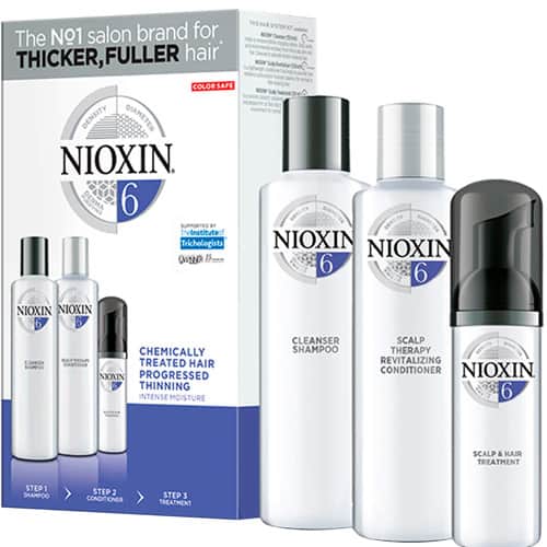 Nioxin System 6 Three Part System Trial Kit (Various)