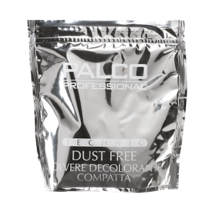 Dust free compact bleaching powder