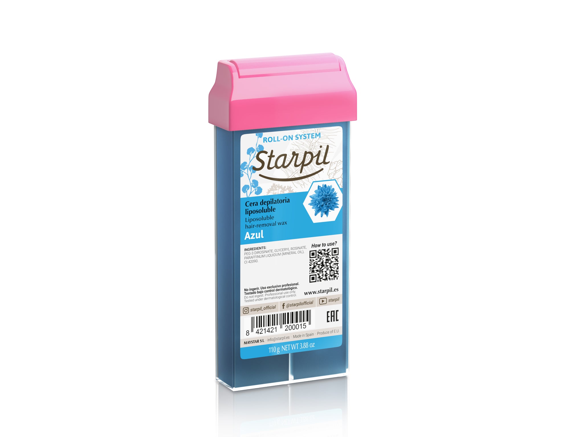 Starpil AZULENE BLUE WAX STARPIL, ROLL-ON 110 G