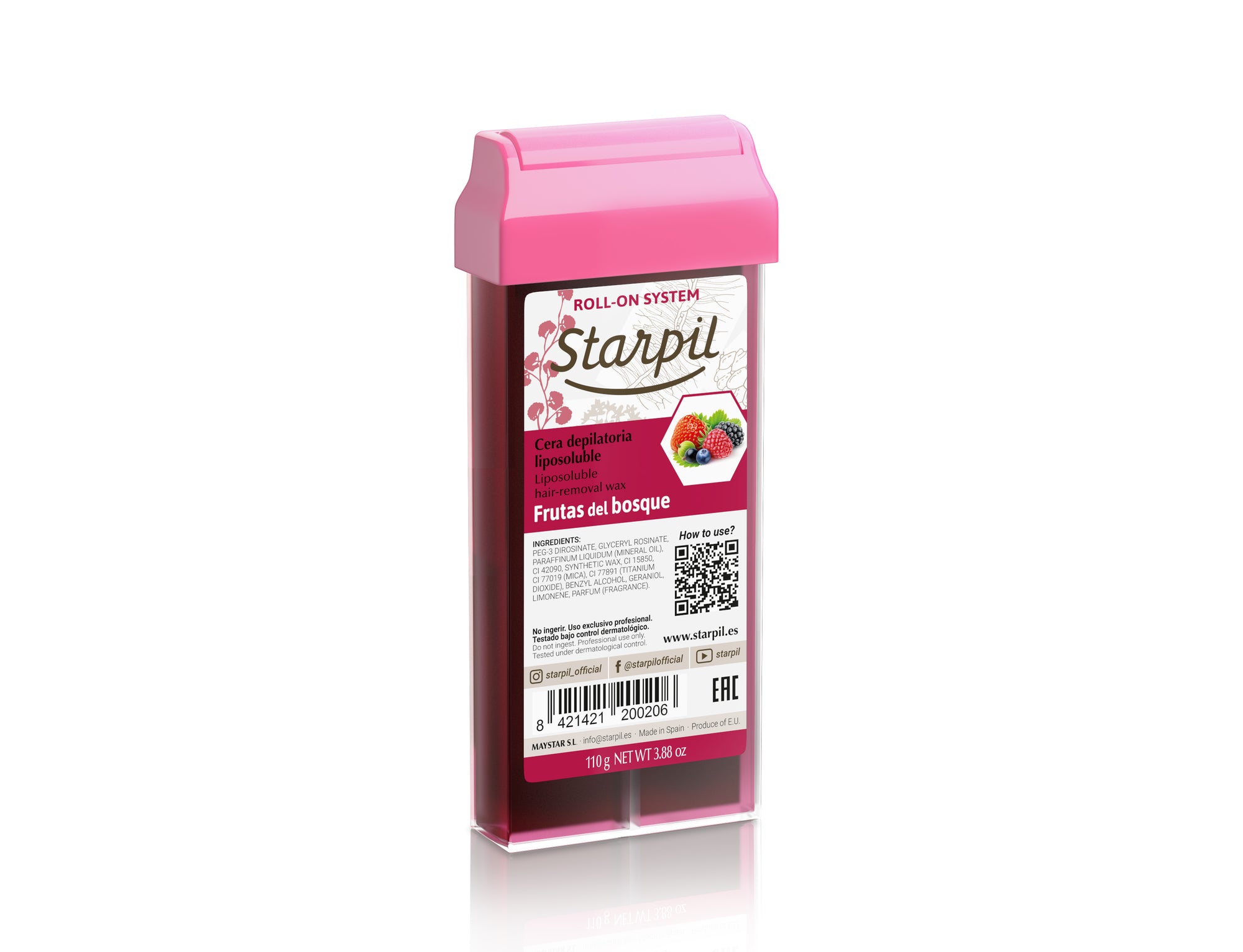 Starpil FOREST FRUITS WAX STARPIL, ROLL-ON 110 G