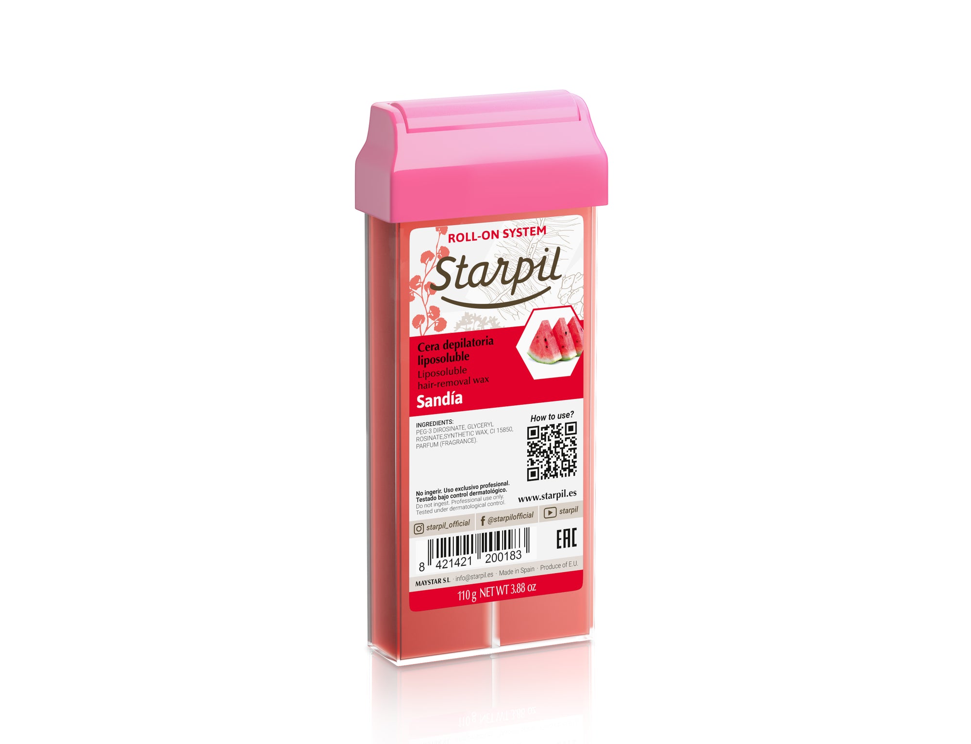 Starpil WATERMELON WAX STARPIL, ROLL-ON 110 G