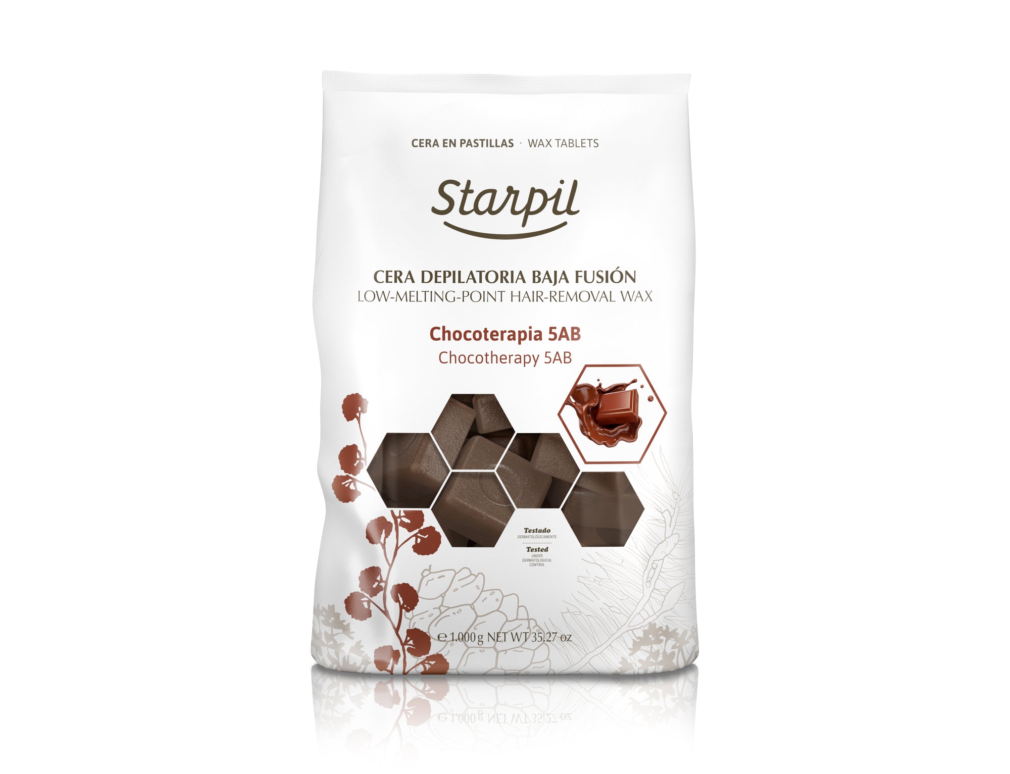 Starpil Chocolate Hard Wax Starpil (Original Blend), 1kg