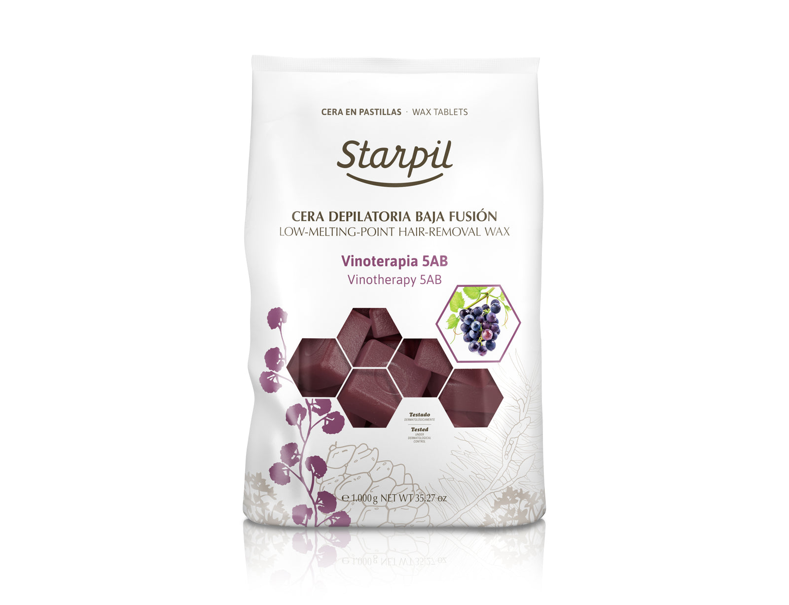 Starpil VINO THERAPY Hard Wax Starpil 5AB (Original Blend), 1kg