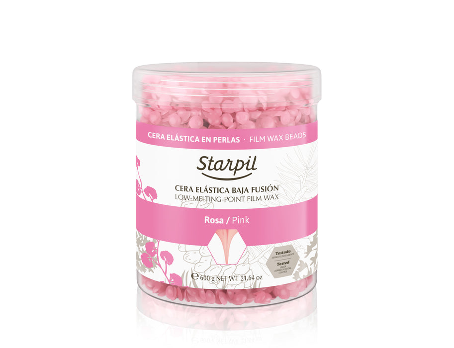 Starpil Pink Film Wax Beads - 600g