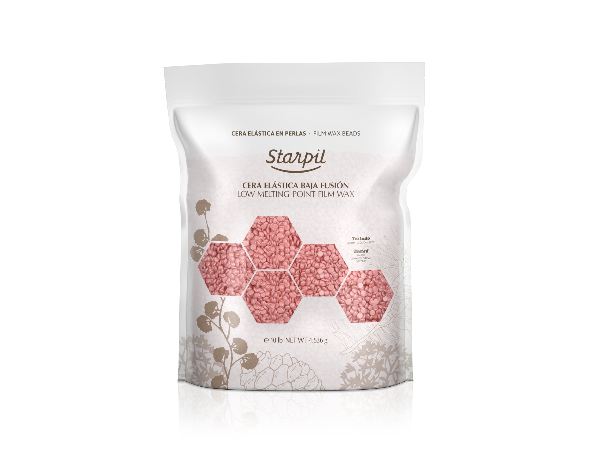 Starpil Pink Film Wax Beads - 4,5kg