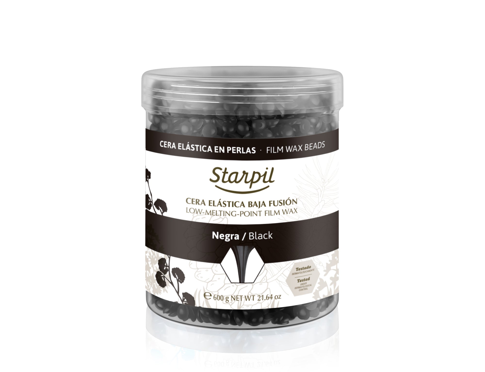 Starpil Black Film Wax Beads - 600g