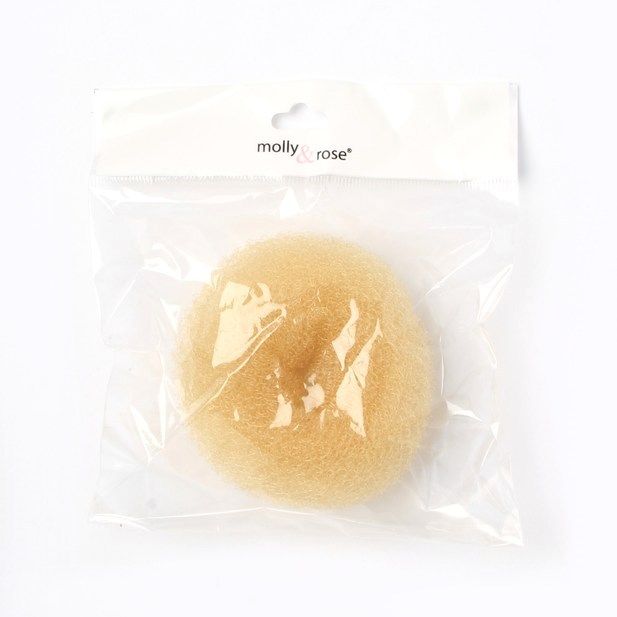 Molly & Rose Item 6785 Blonde bun former 8cm