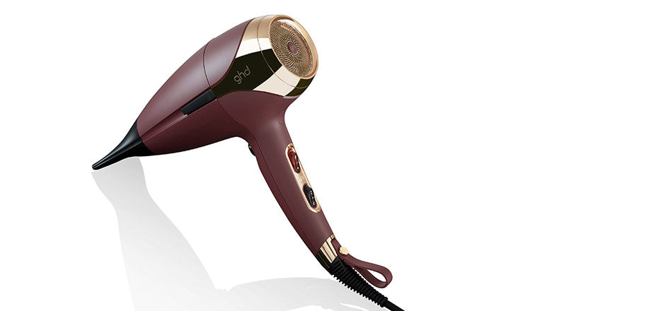 Ghd helios™ professional hair dryer in ( black, white,plum and ink blue)
