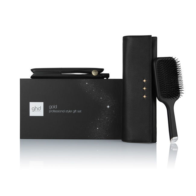 Ghd gold hair straightener gift set