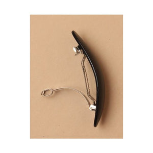 Molly & Rose Item 6772 Curved polished barrette 9cm