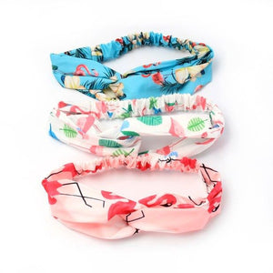 Molly & Rose Item 7312 Flamingo print fabric link bandeau