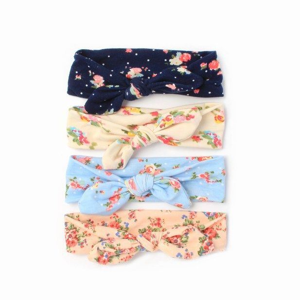 Molly & Rose Item 7318 Childsize soft fabric floral print bandeau