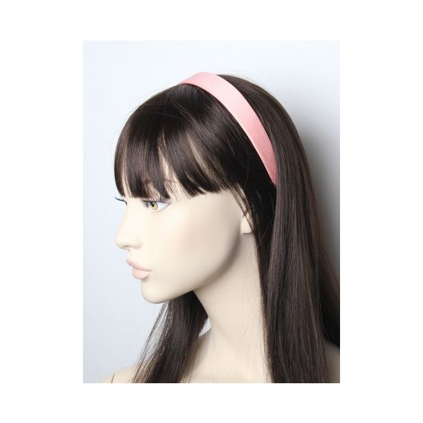 Molly & Rose Item 7513 2.5cm wide satin aliceband Naturals colour mix