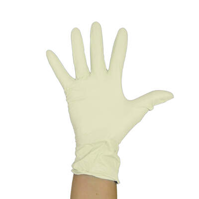Krape Latex Gloves Powder-Free 100 Pack