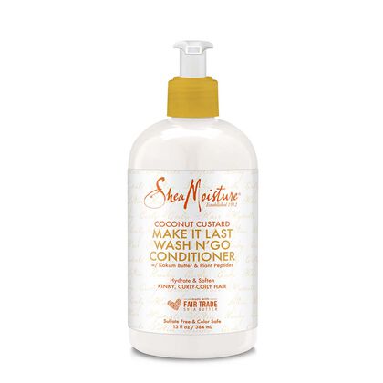 Shea Moisture Coconut Custard Wash N' Go Conditioner 13oz