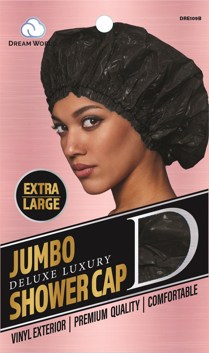 Dream World W-Shower Cap Jumbo Black