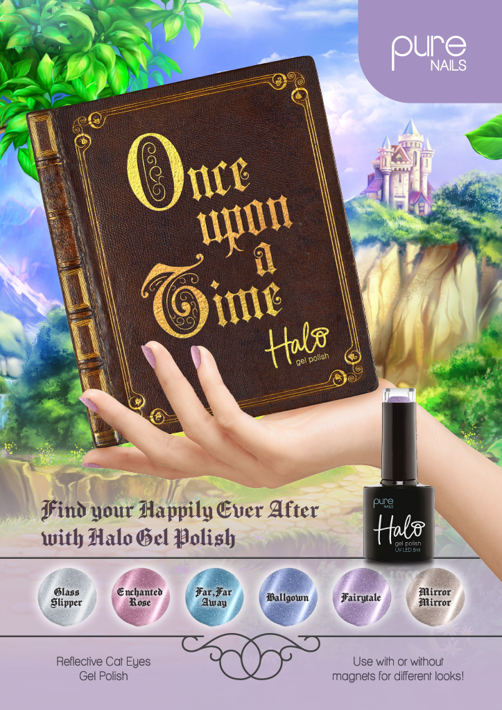 Halo Gel Polish Full Set Once Upon A Time 6 x 8 ml