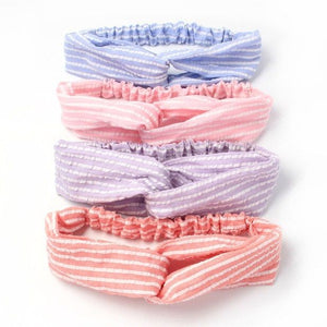 Molly & Rose Item 7876 Striped poplin fabric link detailed bandeau