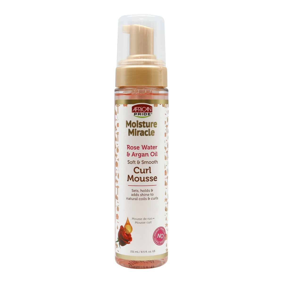 African Pride Moisture Miracle Curl Mousse 8.5oz