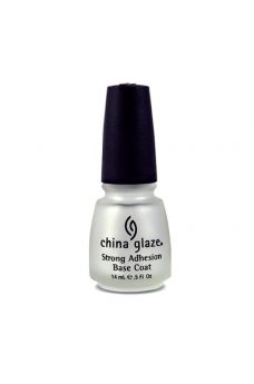 CHINA GLAZE STRONG ADHESION BASE, 0.5 OZ