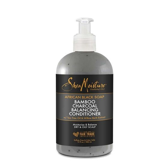 Shea Moisture African Black Charcoal Deep Balance Conditioner 13oz