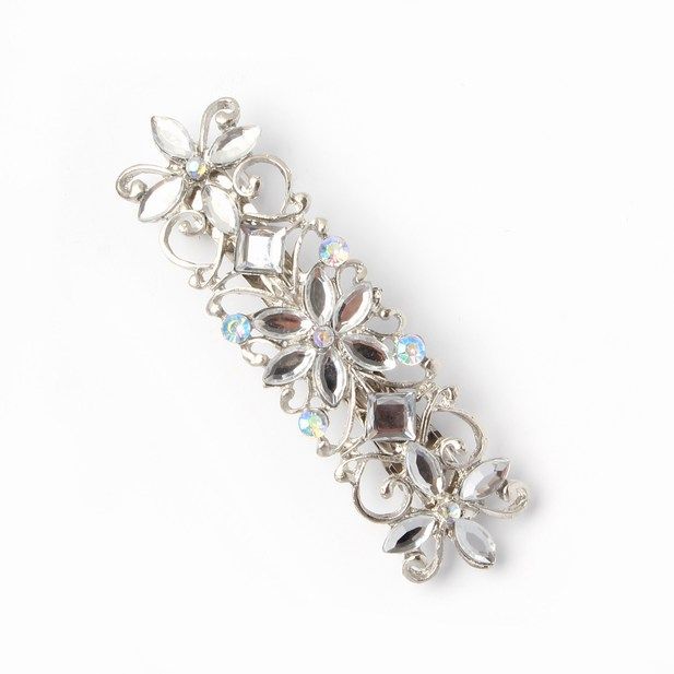 Molly & Rose Item 8525 Crystal barrette 9cm