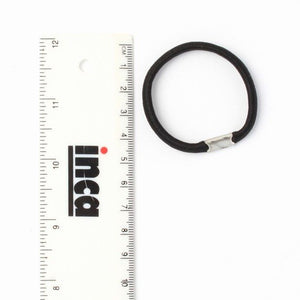 Molly & Rose Item 8709 Bulk elastics - Black - 5mm thick - Pack of 100