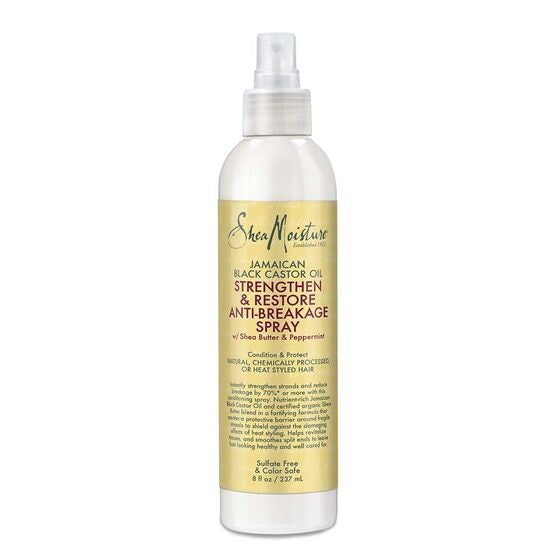 Shea Moisture Jamaican Black Castor Oil Anti-Breakage Mist Spray 8oz