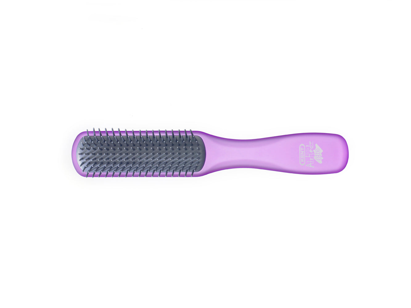 Kent AIRHEDZ GLO NARROW DETANGLING BRUSH IN PURPLE AHGLO02 PURP