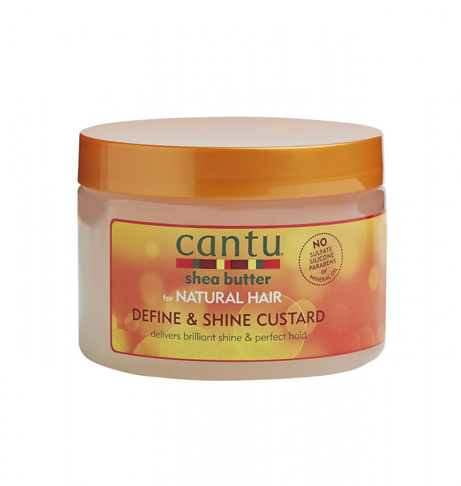 Cantu Shea Butter Natural Define & Shine Custard 12oz