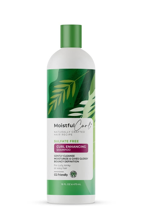 Moistful Curl Sulfate Free Curl Enhancing Shampoo 473ml
