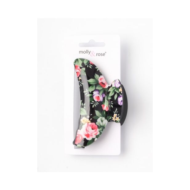 Molly & Rose Item 6768 Floral print clamp 9cm