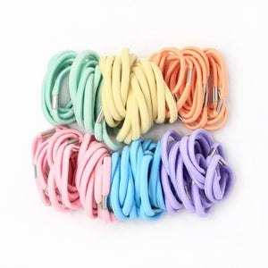 Molly & Rose Item 8087 Elastics - Pastels - 5mm thick - Pack of 100