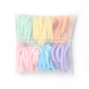 Molly & Rose Item 8087 Elastics - Pastels - 5mm thick - Pack of 100