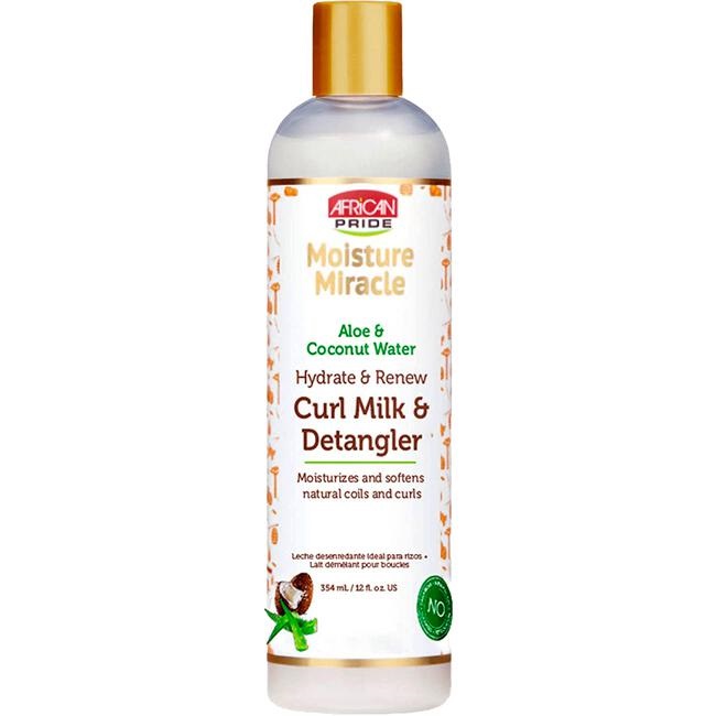 African Pride Moisture Miracle Curl Milk & Detangler 354ml