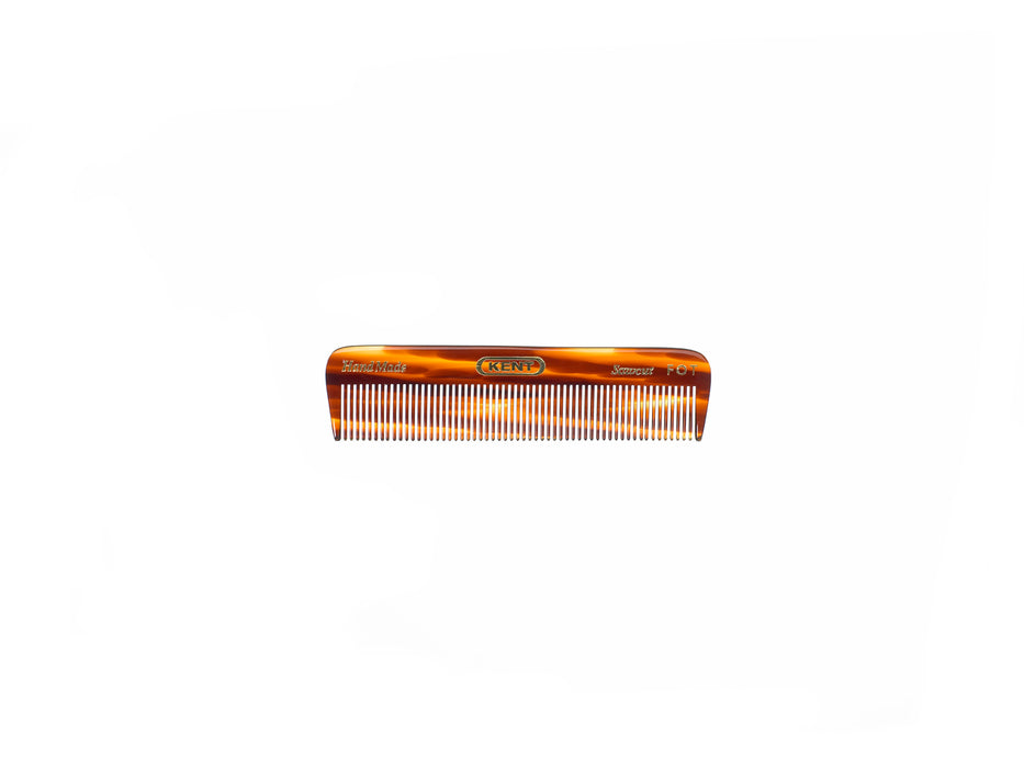 Kent HANDMADE 112MM POCKET COMB FINE HAIR A FOT