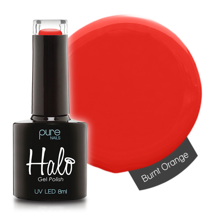 Halo Gel Polish 8ml Burnt Orange