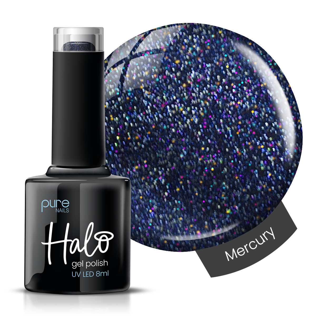 Halo Gel Polish 8 ml Cosmic Mercury