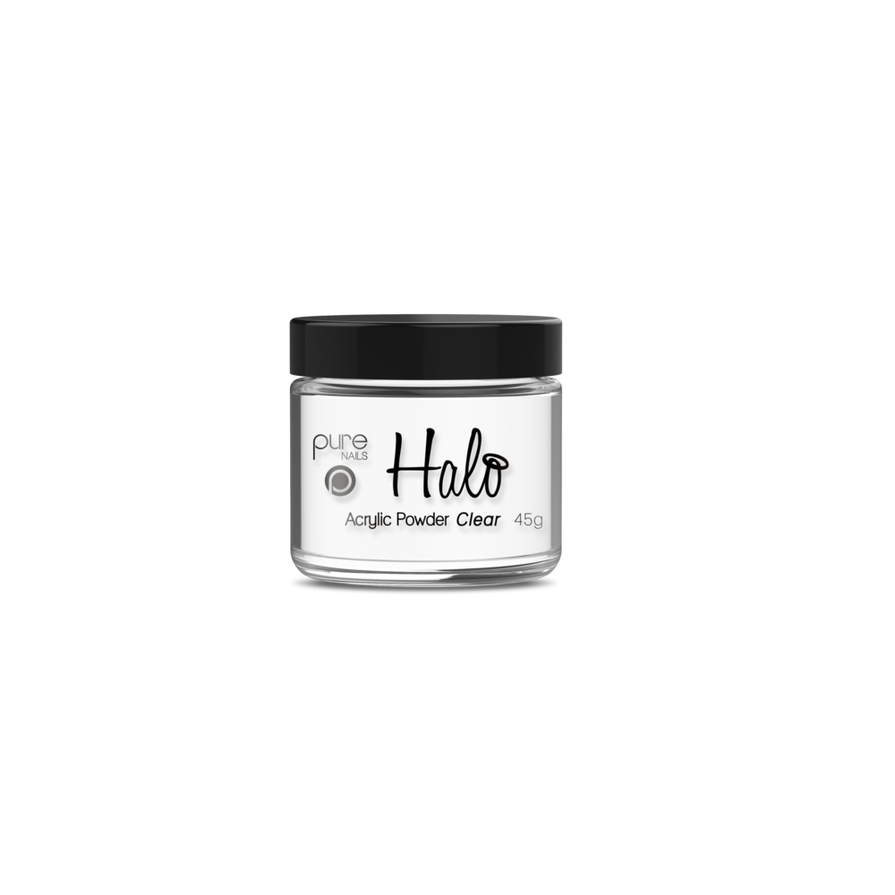 Halo Acrylic Powder Clear (45g,165g)