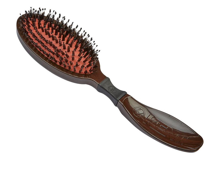 Kent CURVE VEGAN-FRIENDLY STATIC-RESISTANT OVAL CUSHION HAIRBRUSH KC3