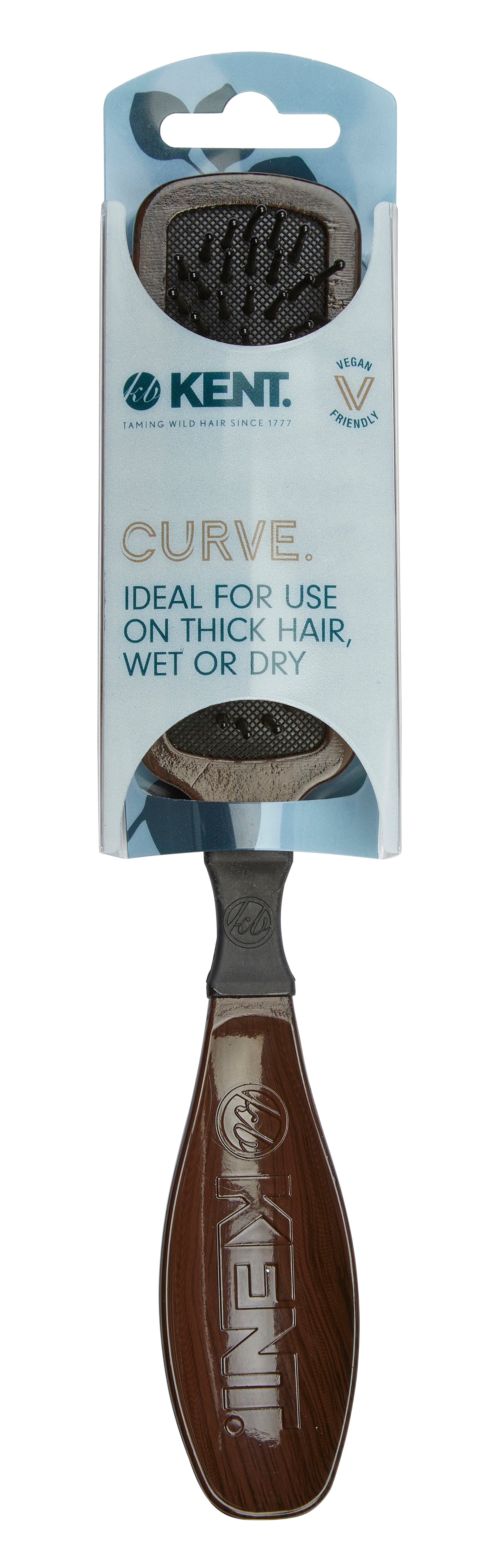 Kent CURVE VEGAN-FRIENDLY OVERSIZED PIN HAIRBRUSH KC4