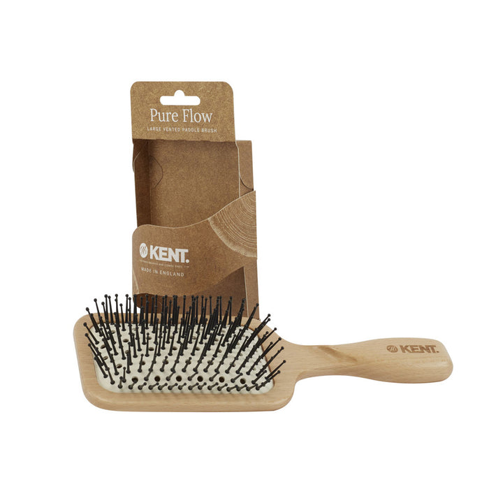 Kent PURE FLOW LARGE VENTED FINE QUILL PADDLE BRUSH LPF2