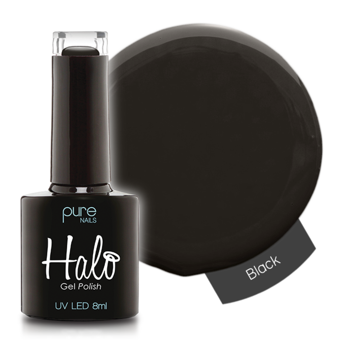 Halo Gel Polish 8ml Black