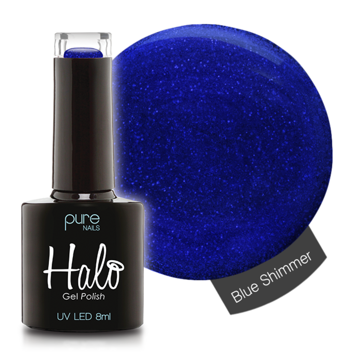 Halo Gel Polish 8ml Blue Shimmer